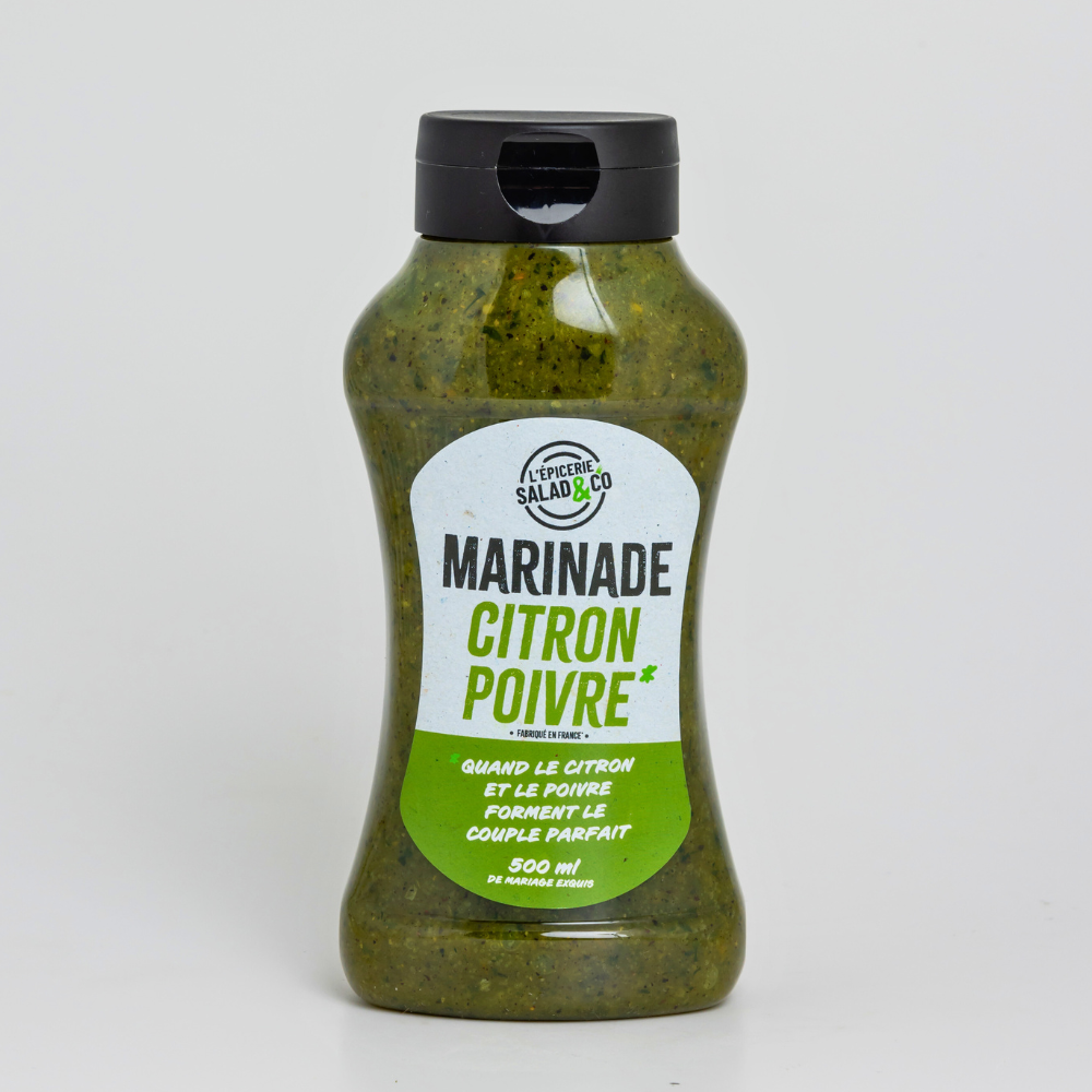 Marinade citron poivre vert 500ml