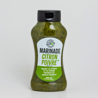 Marinade citron poivre vert 500ml
