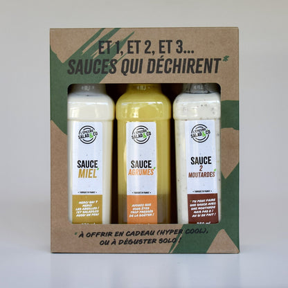 Coffret 3 sauces salade - Salad&Co