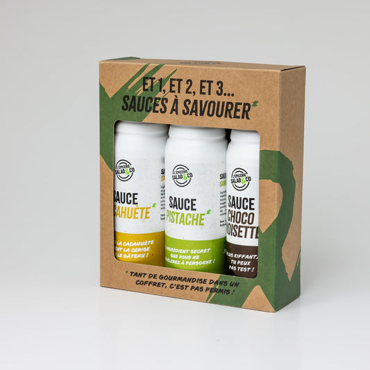 Coffret 3 sauces sucrées - Salad&Co