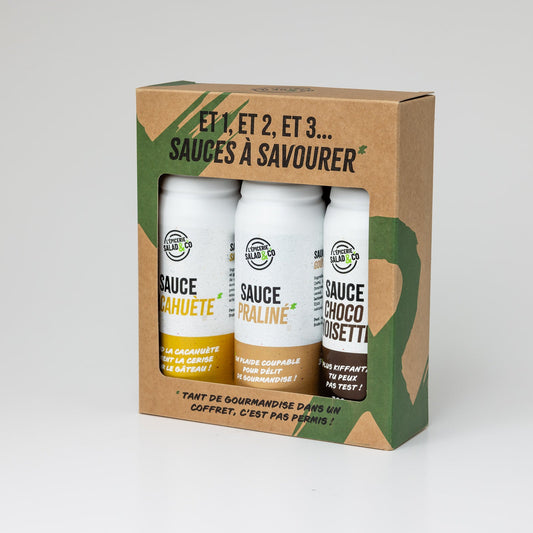 Coffret 3 sauces sucrées - Salad&Co