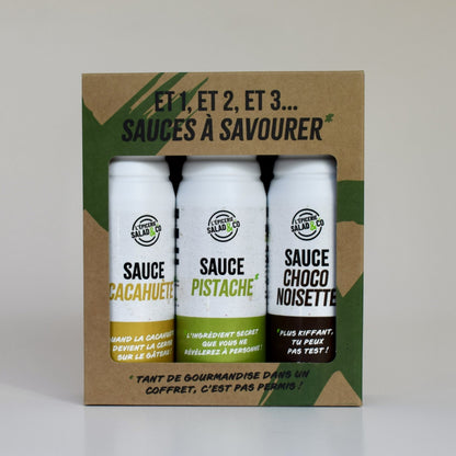 Coffret 3 sauces sucrées - Salad&Co