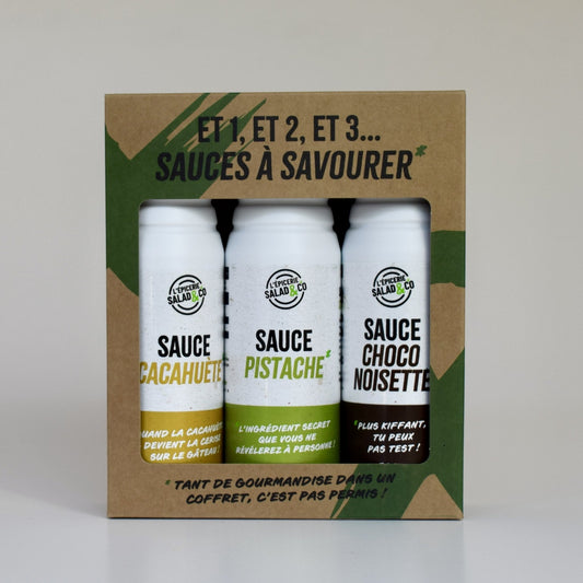 Coffret 3 sauces sucrées - Salad&Co