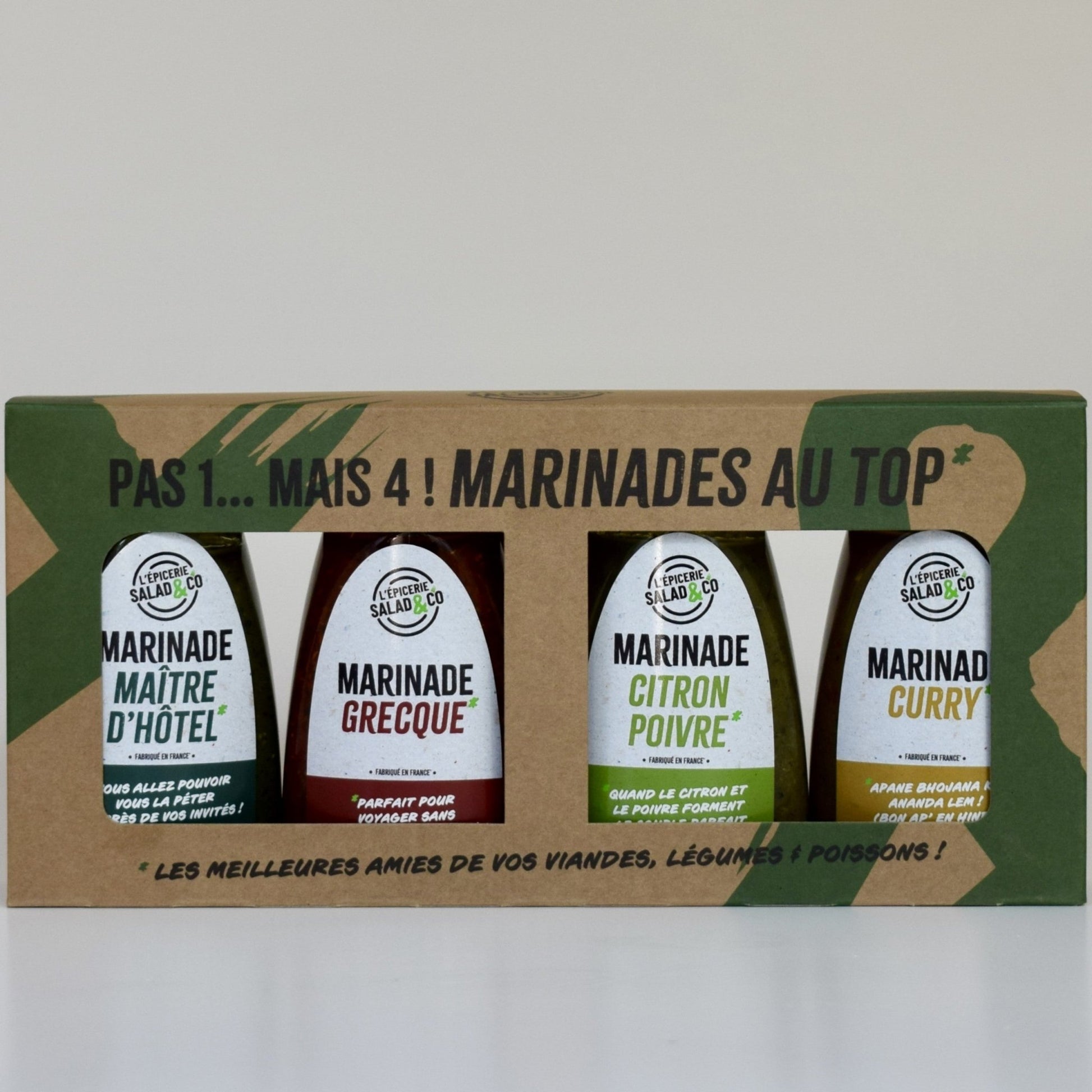 Coffret 4 marinades - Salad&Co